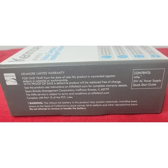 Kenmore Alfie Voice Controlled Intelligent Shopper Brand New Open box - Picture 7 of 9